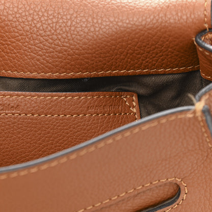 Chloe Calfskin Medium Marcie Round Crossbody Bag Tan 7 of 14
