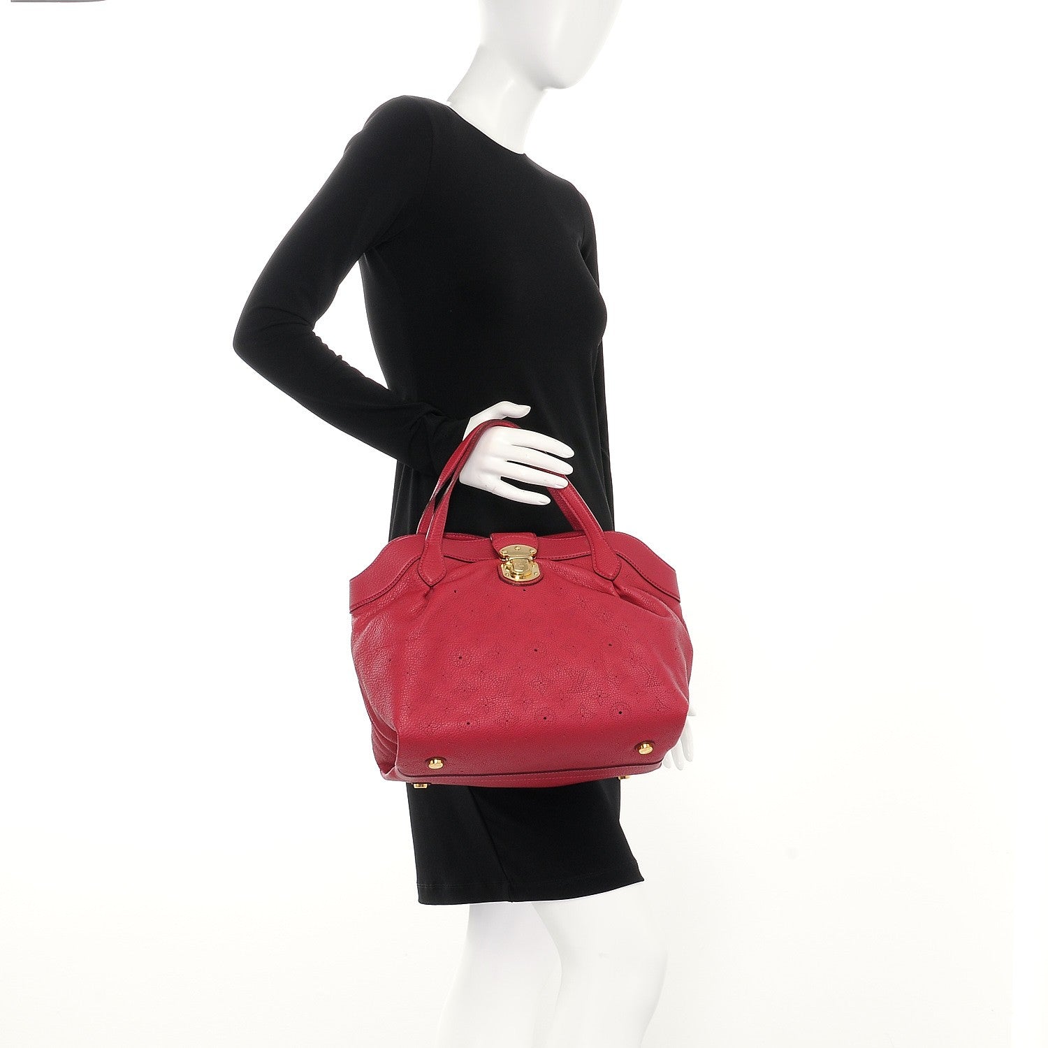 Louis Vuitton Mahina Cirrus PM Grenat 2 of 8