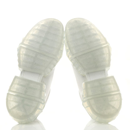 Jimmy Choo Calfskin Womens Diamond Low Top Sneaker 40 White 4 of 8