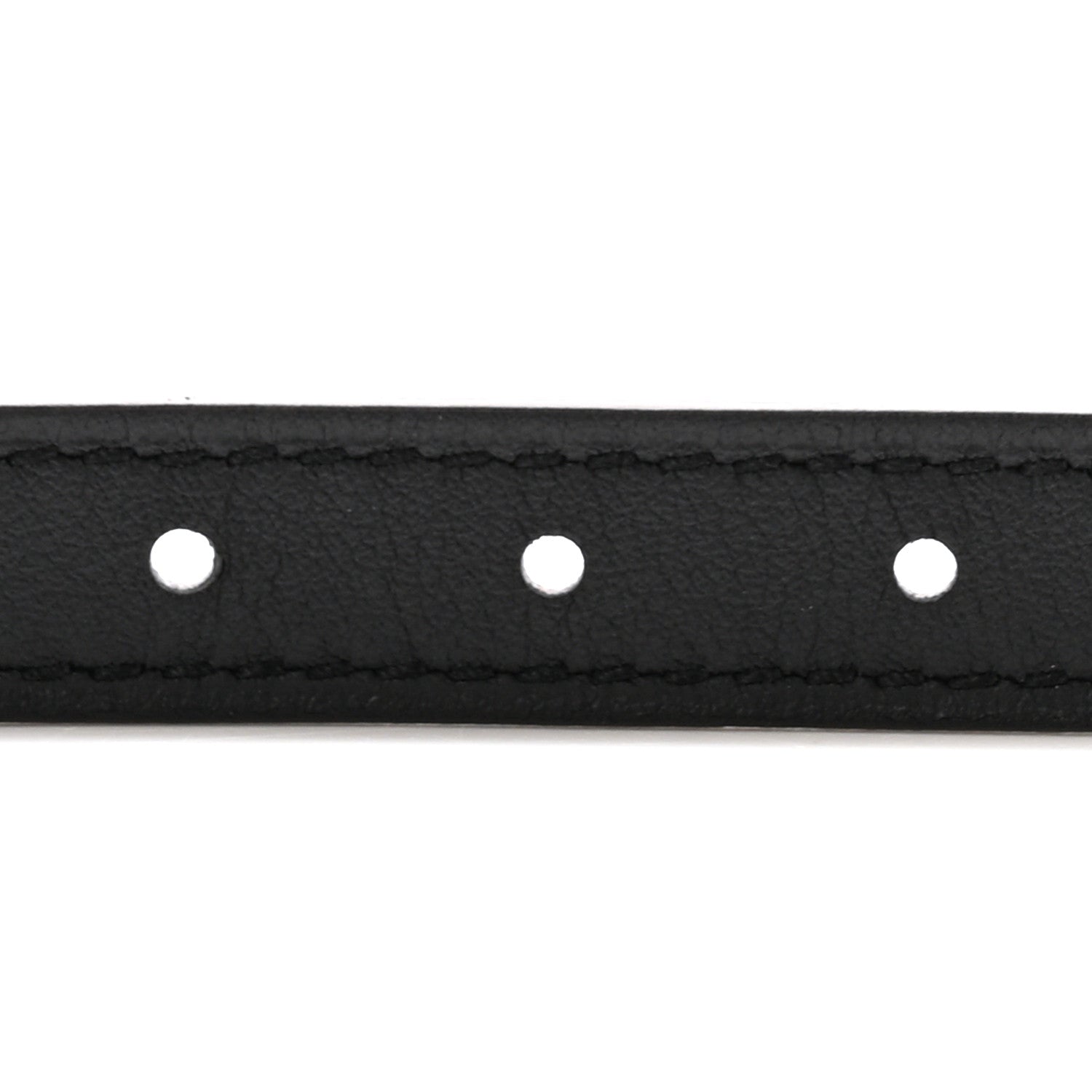 Hermes Swift Epsom 13mm Gamma Belt 95 38 Black Gold 3 of 6