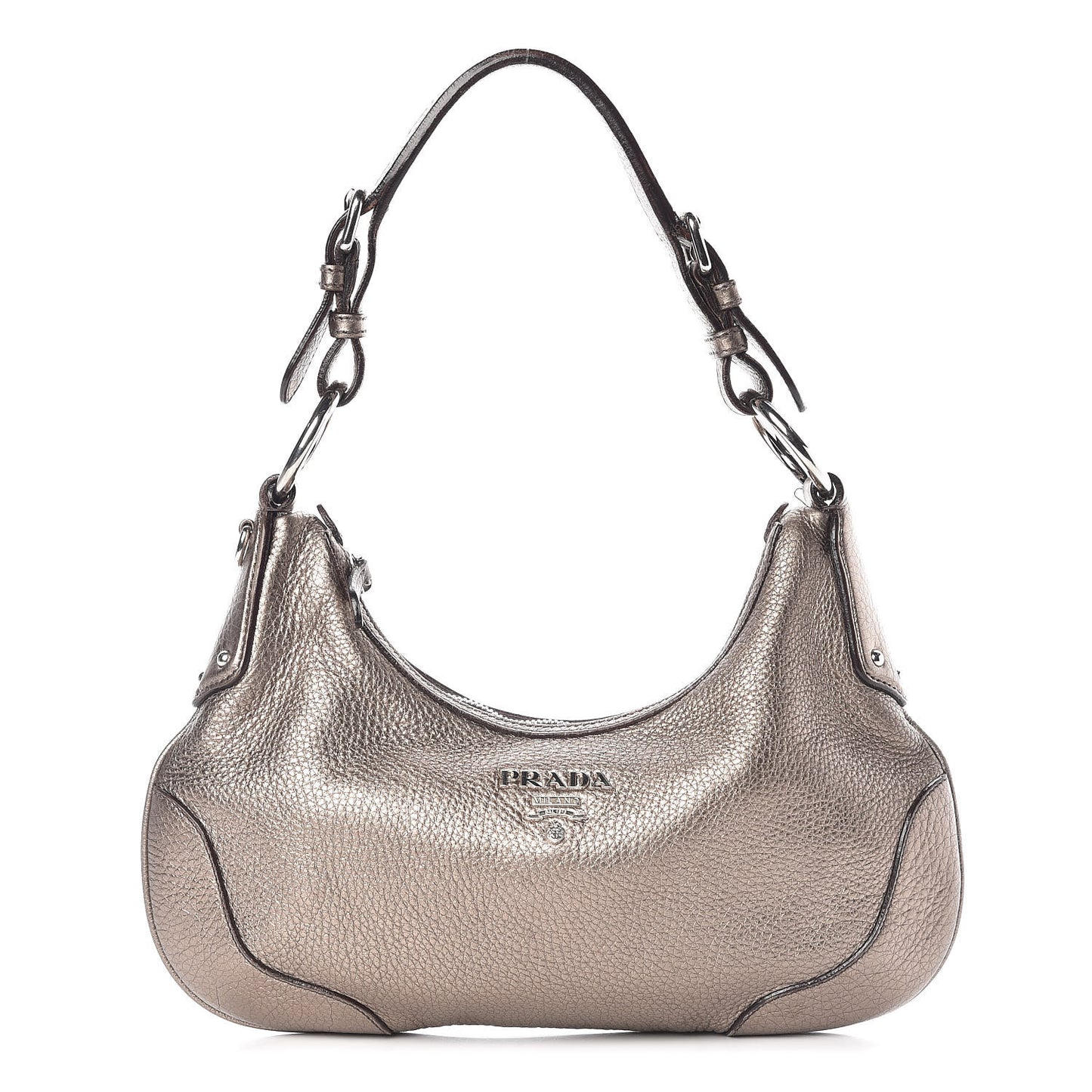 Metallic Vitello Daino Hobo