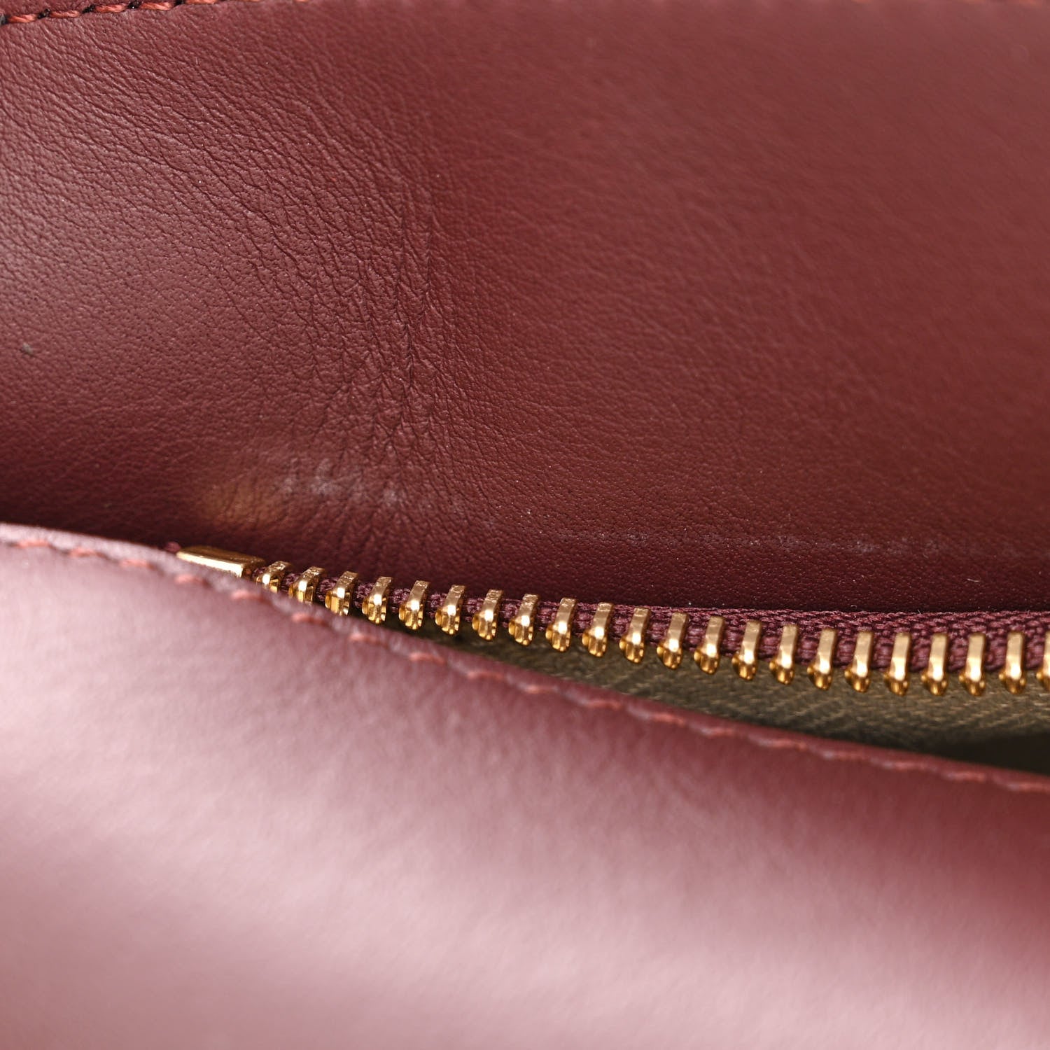 Loewe Soft Grained Calfskin Small Puzzle Edge Bag Dark Burgundy 10 of 10