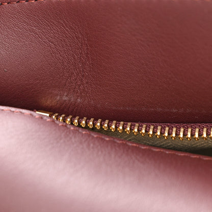 Loewe Soft Grained Calfskin Small Puzzle Edge Bag Dark Burgundy 10 of 10