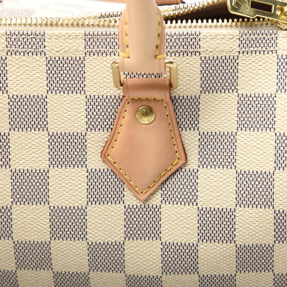 Louis Vuitton Damier Azur Speedy Bandouliere 25 14 of 14