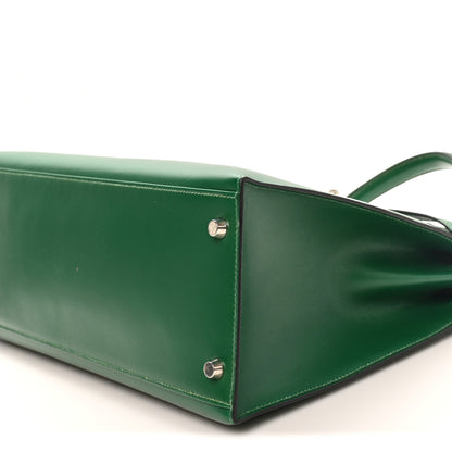 Hermes Box Kelly Sellier 35 Vert Clair 10 of 10