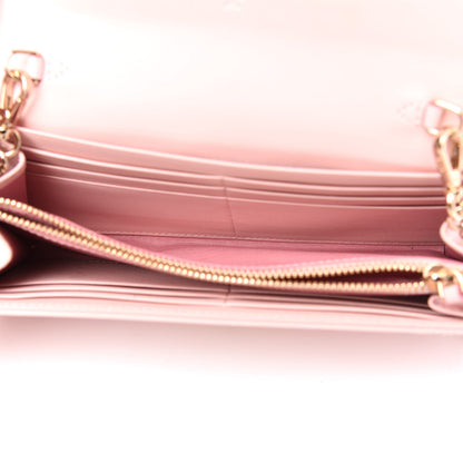 MCM Visetos Large Patricia Wallet On Chain Soft Pink 5 of 9