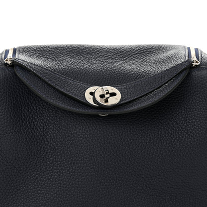 Hermes Taurillon Clemence Lindy 26 Bleu Abysse 8 of 11