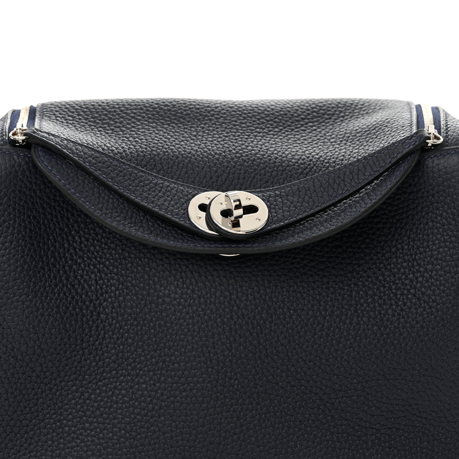 Hermes Taurillon Clemence Lindy 26 Bleu Abysse 8 of 11