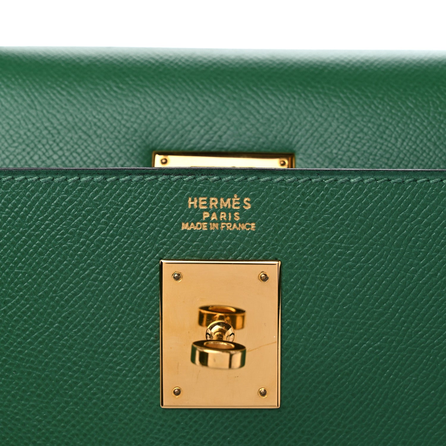 Hermes Courchevel Kelly Sellier 32 Vert Bengale 6 of 11