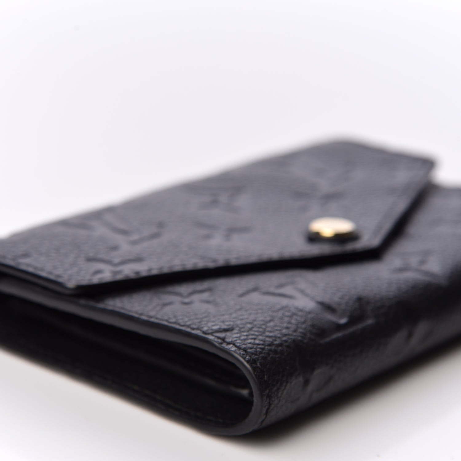 Louis Vuitton Empreinte Compact Curieuse Wallet Black 5 of 8