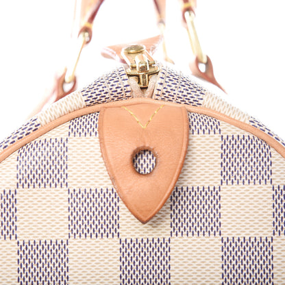 Louis Vuitton Damier Azur Speedy 30 12 of 16