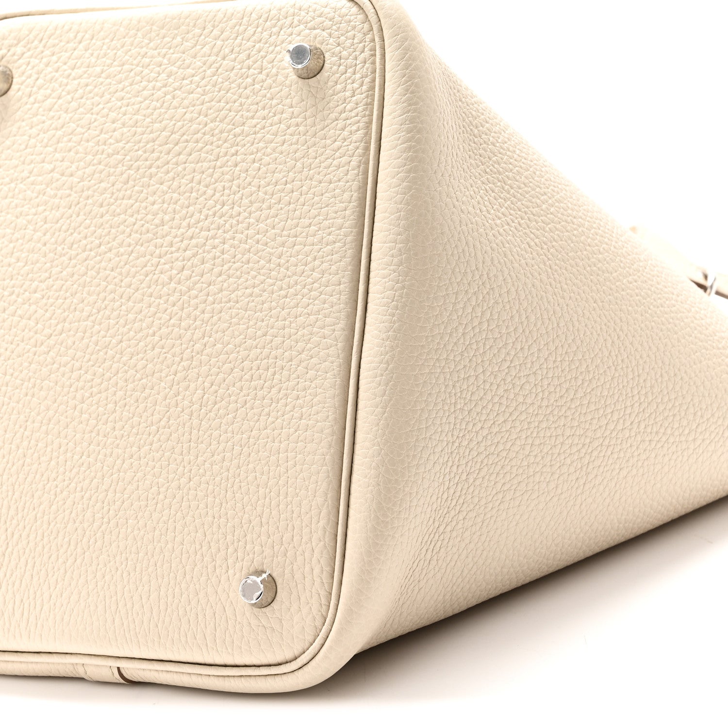 Hermes Taurillon Clemence Picotin Lock 22 MM Beton 10 of 11