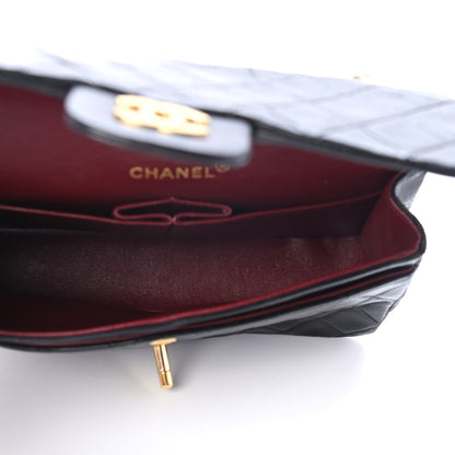 Chanel Lambskin Quilted Small Double Flap Black 4 of 4