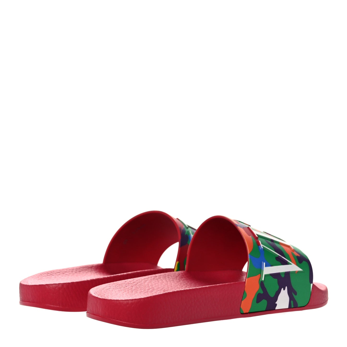 Rubber Mens VLTN Pool Slide Sandals 40 Blossom