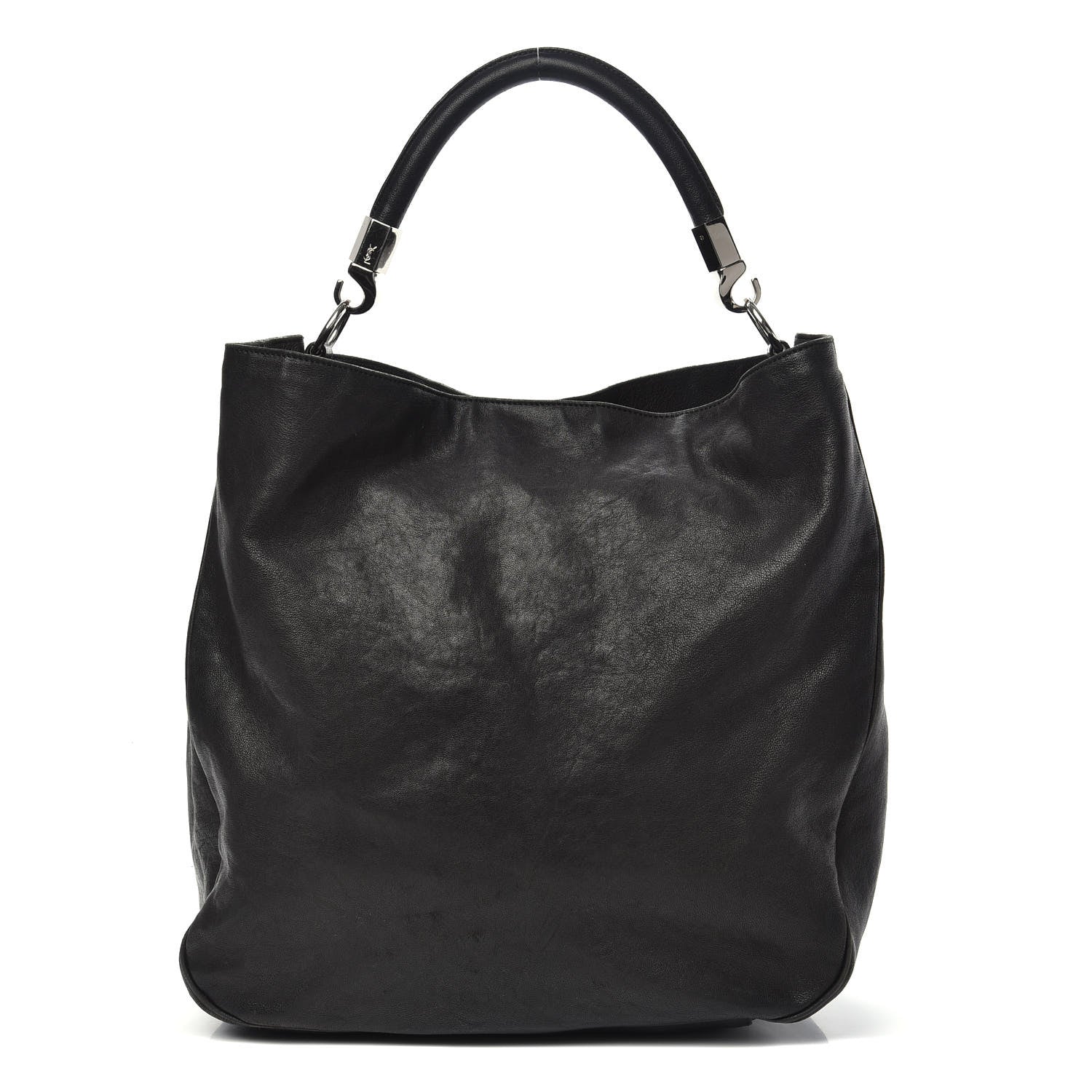 Saint Laurent Sheepskin Large Roady Hobo Black 1 of 13