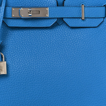 Hermes Togo BIRKIN 30 Bleu Zanzibar 14 of 27