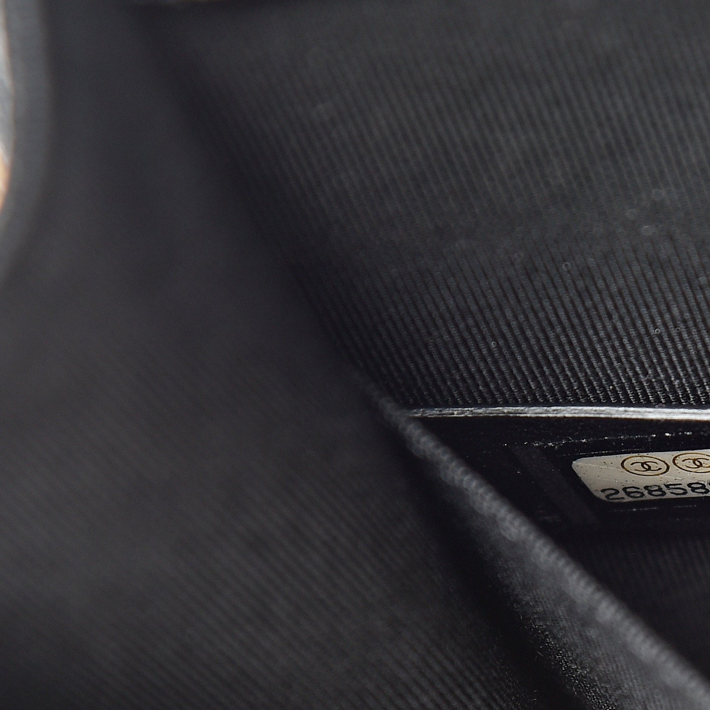 Caviar Quilted North South Boy Flap Black