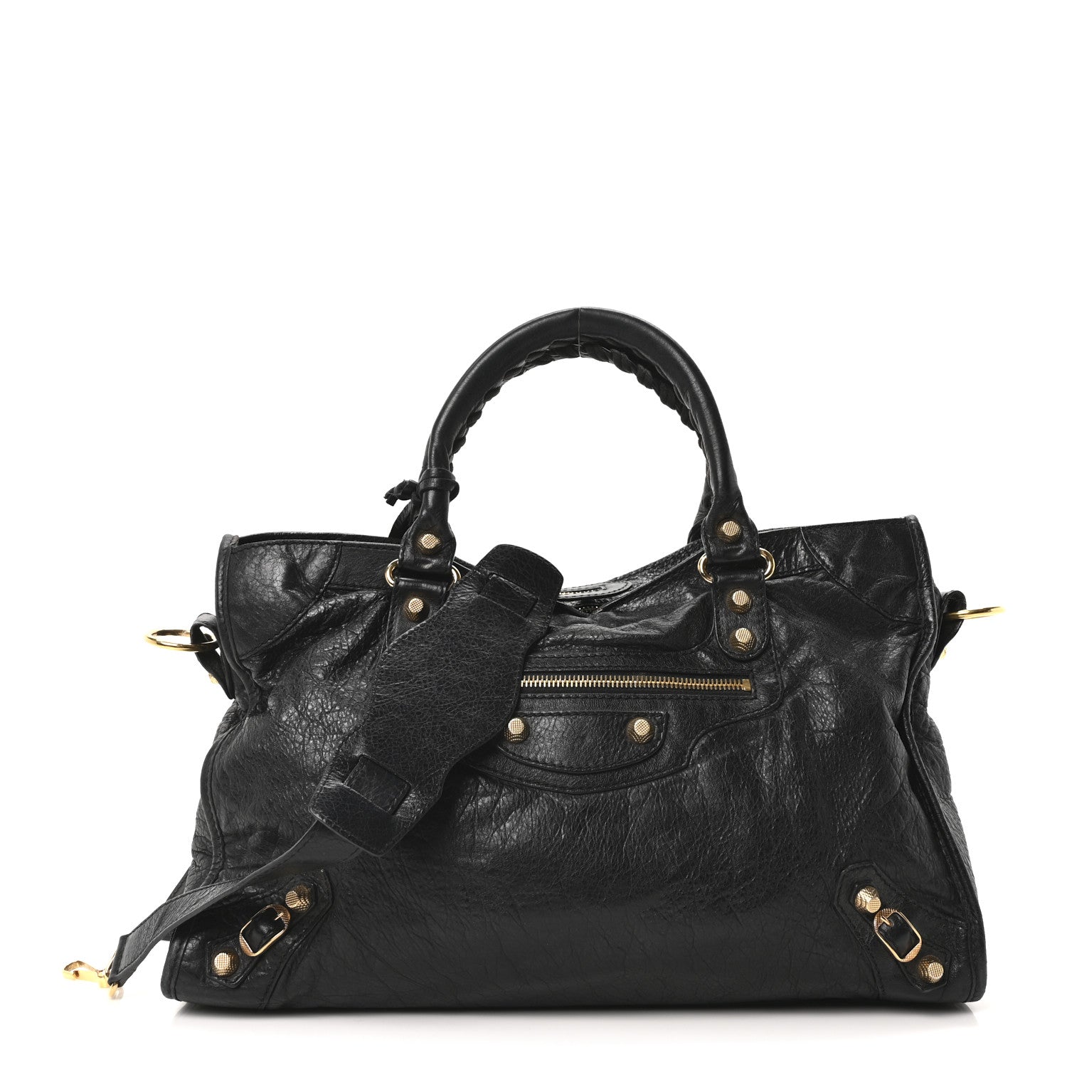 Balenciaga Agneau Giant 12 Gold Hardware City Black 1 of 11