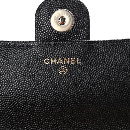 Chanel Caviar Fabric Graffiti Foldable Tote Bag With Chain Black Multicolor 7 of 13