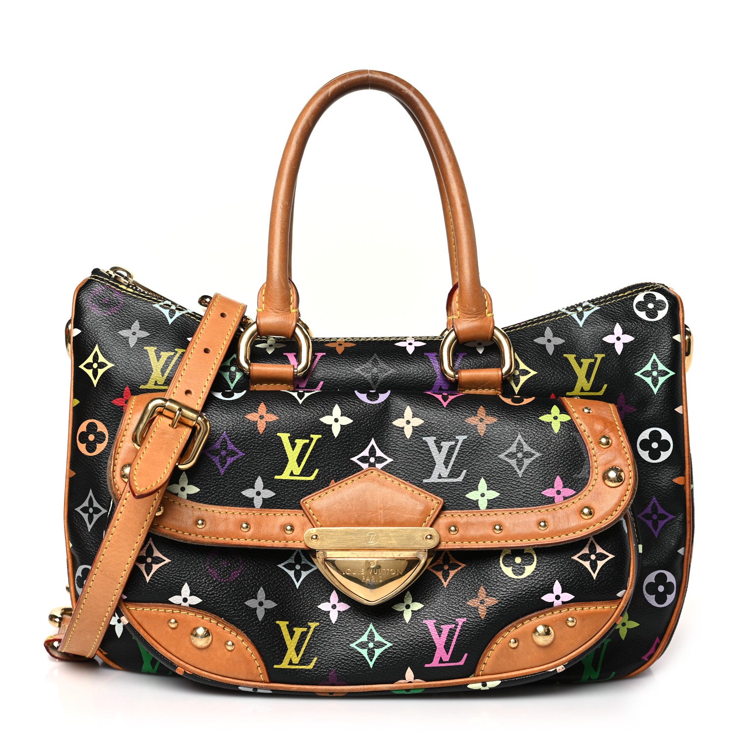 Louis Vuitton Monogram Multicolor Rita Black 1 of 11