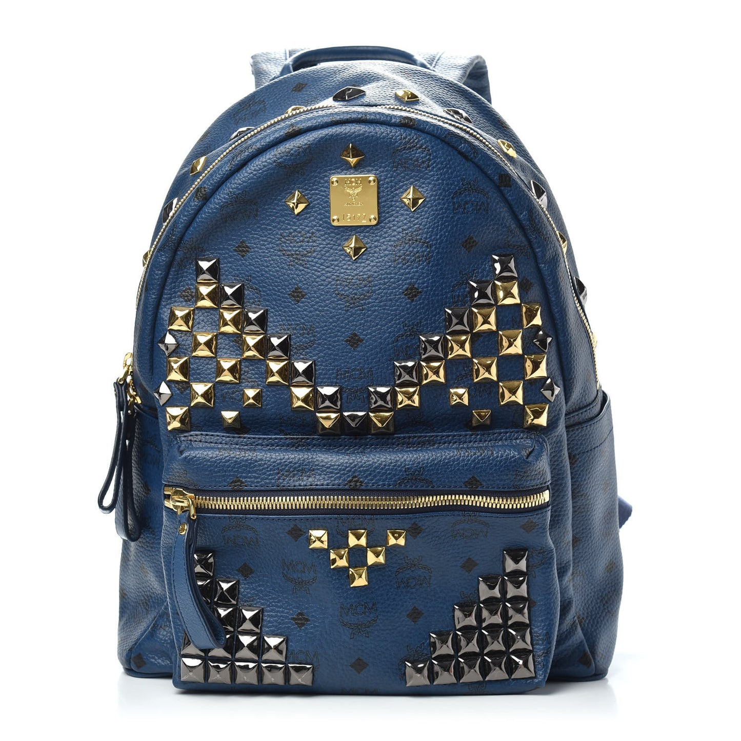 Visetos Studded Medium Stark M Backpack Blue