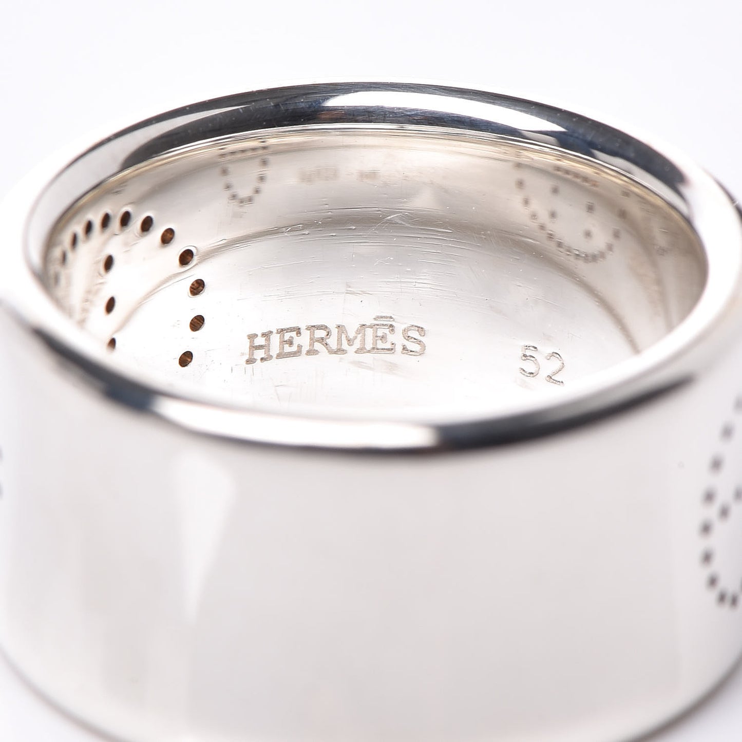 Sterling Silver Eclipse Ruban Ring GM 51 5.5