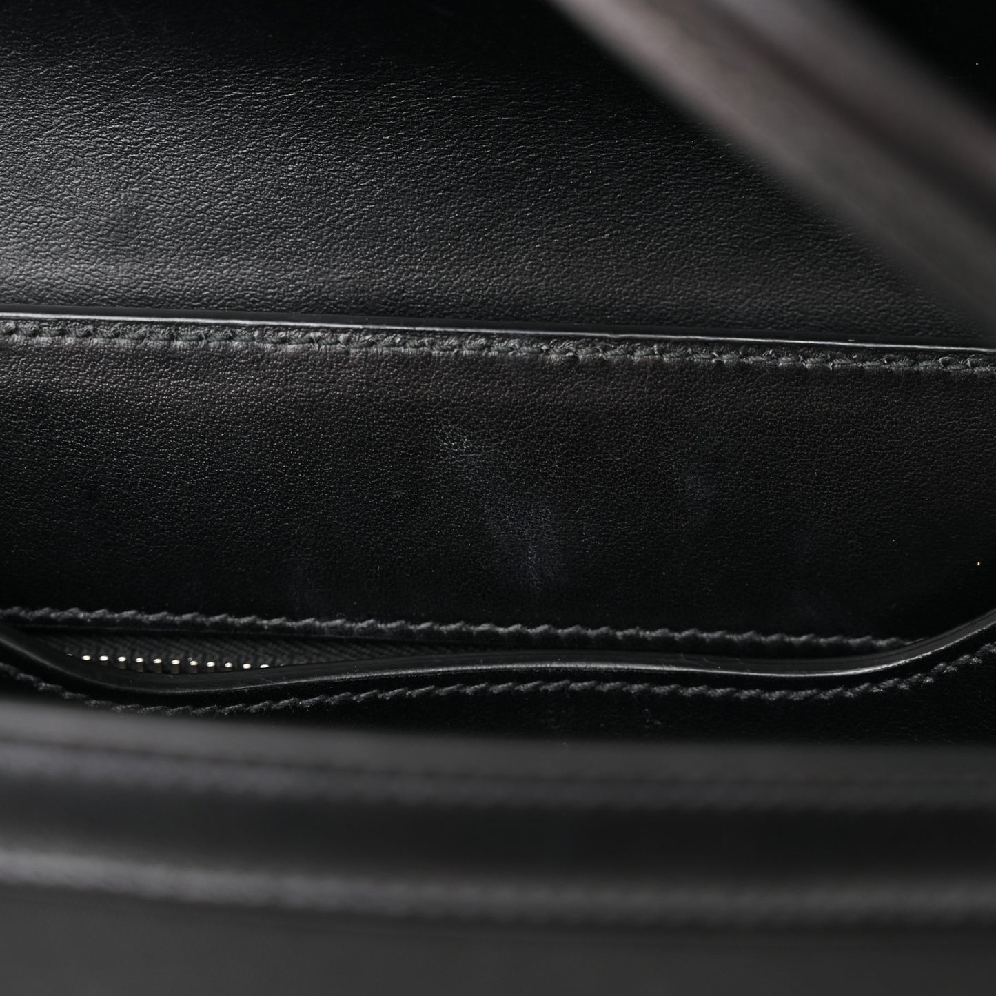Brushed Calfskin Nylon Small Margit Flap Bag Black