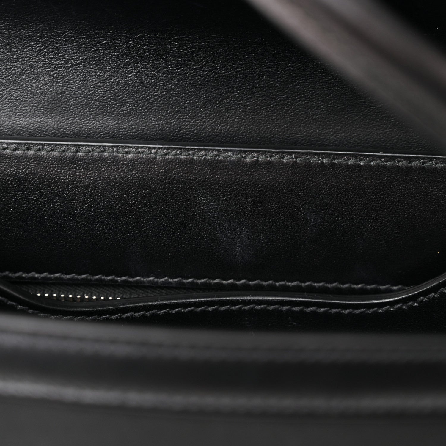 Prada Brushed Calfskin Nylon Small Margit Flap Bag Black 13 of 13