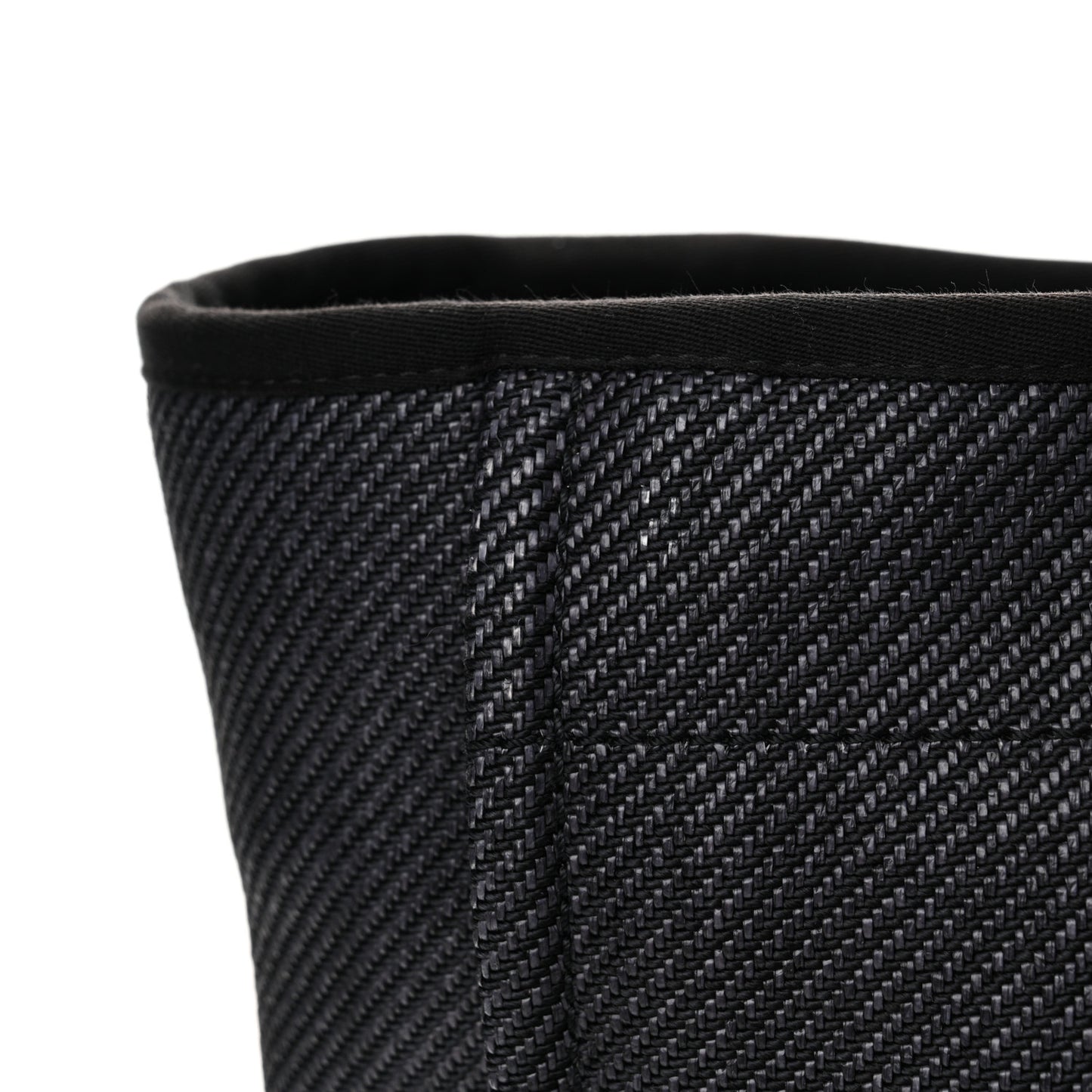 Mixed Fibers Calfskin Medium Deauville Black