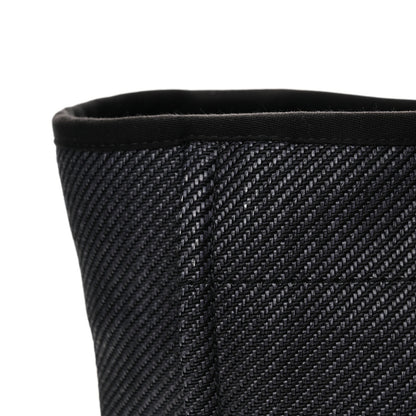 Chanel Mixed Fibers Calfskin Medium Deauville Black 12 of 18