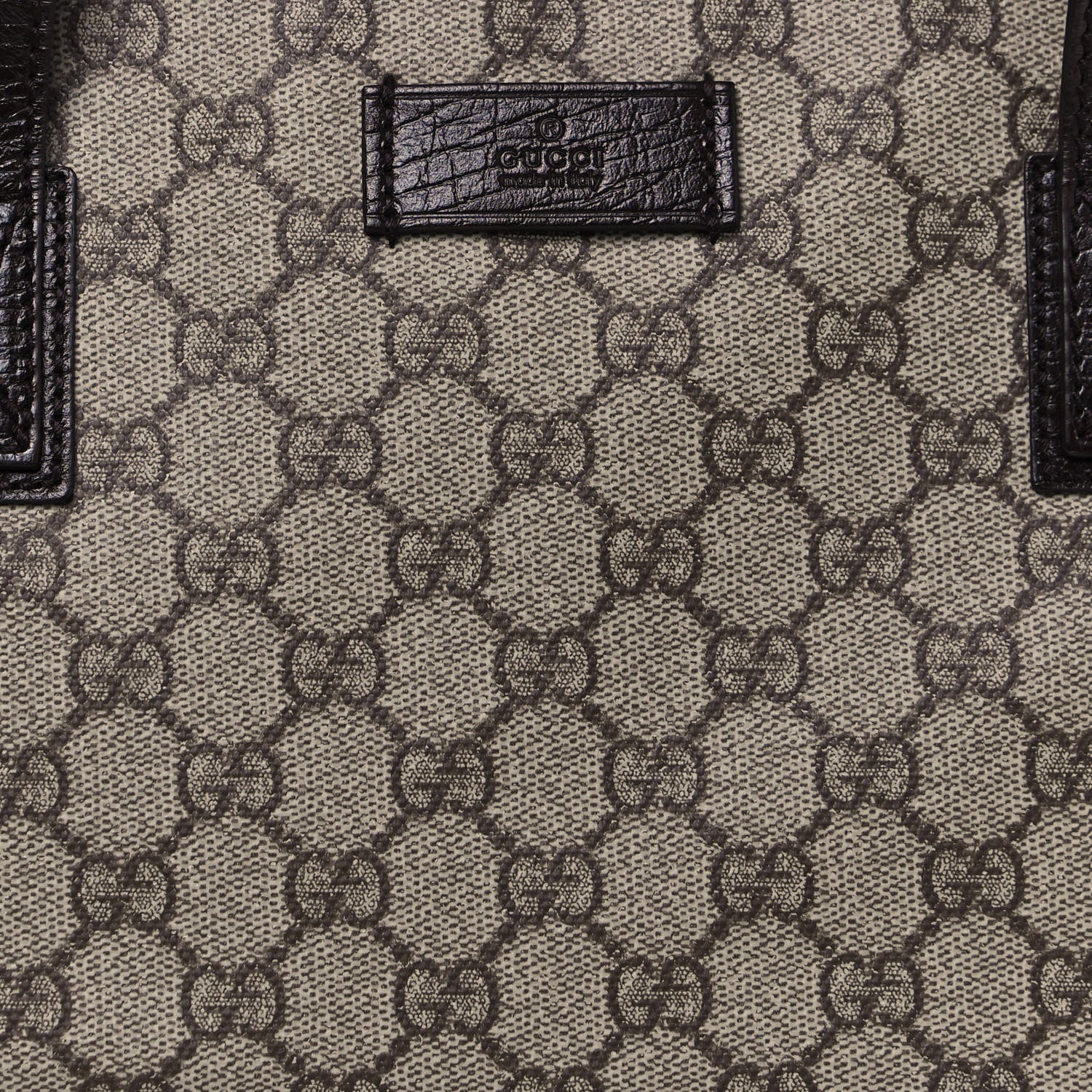Gucci GG Supreme Monogram Small Joy Tote Dark Brown 8 of 13