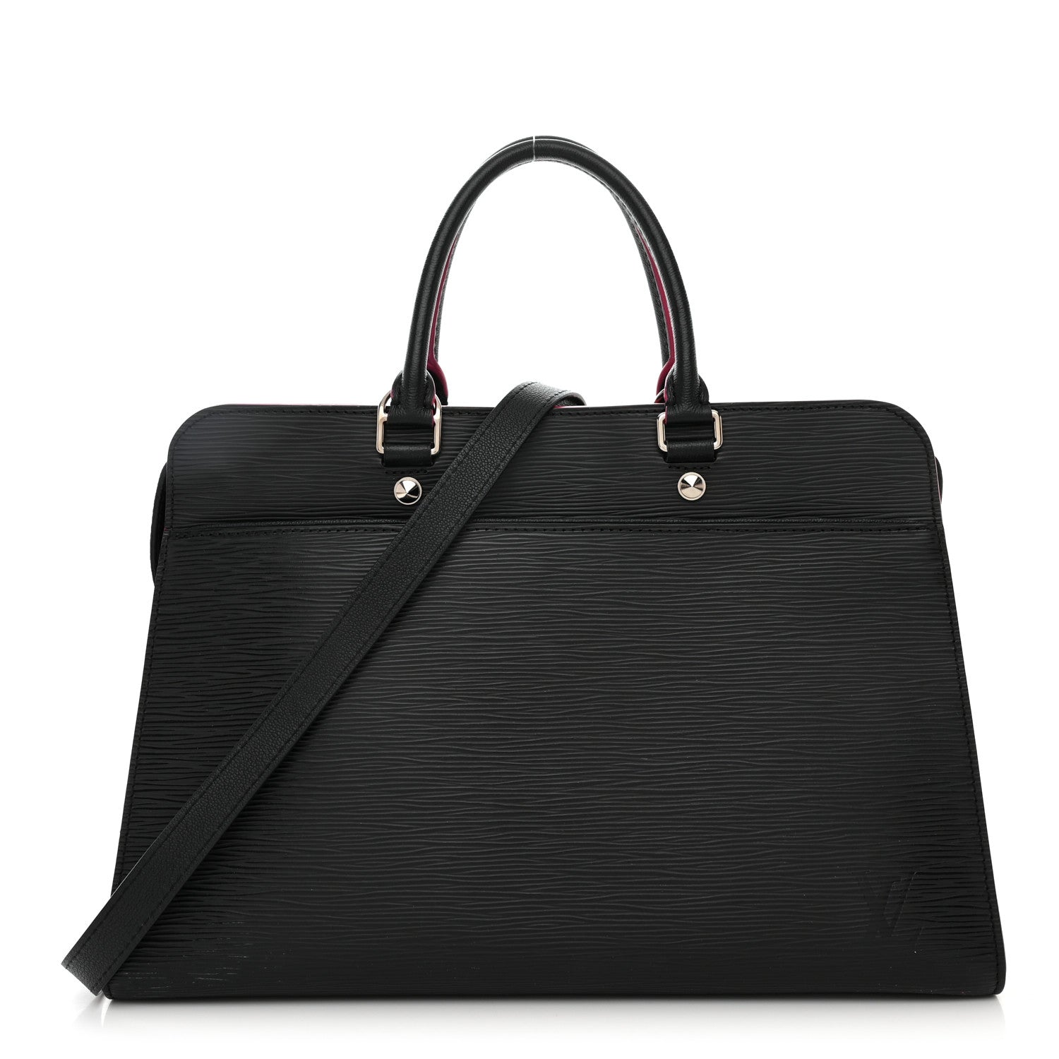 Louis Vuitton Epi Vaneau GM Black Hot Pink 1 of 9