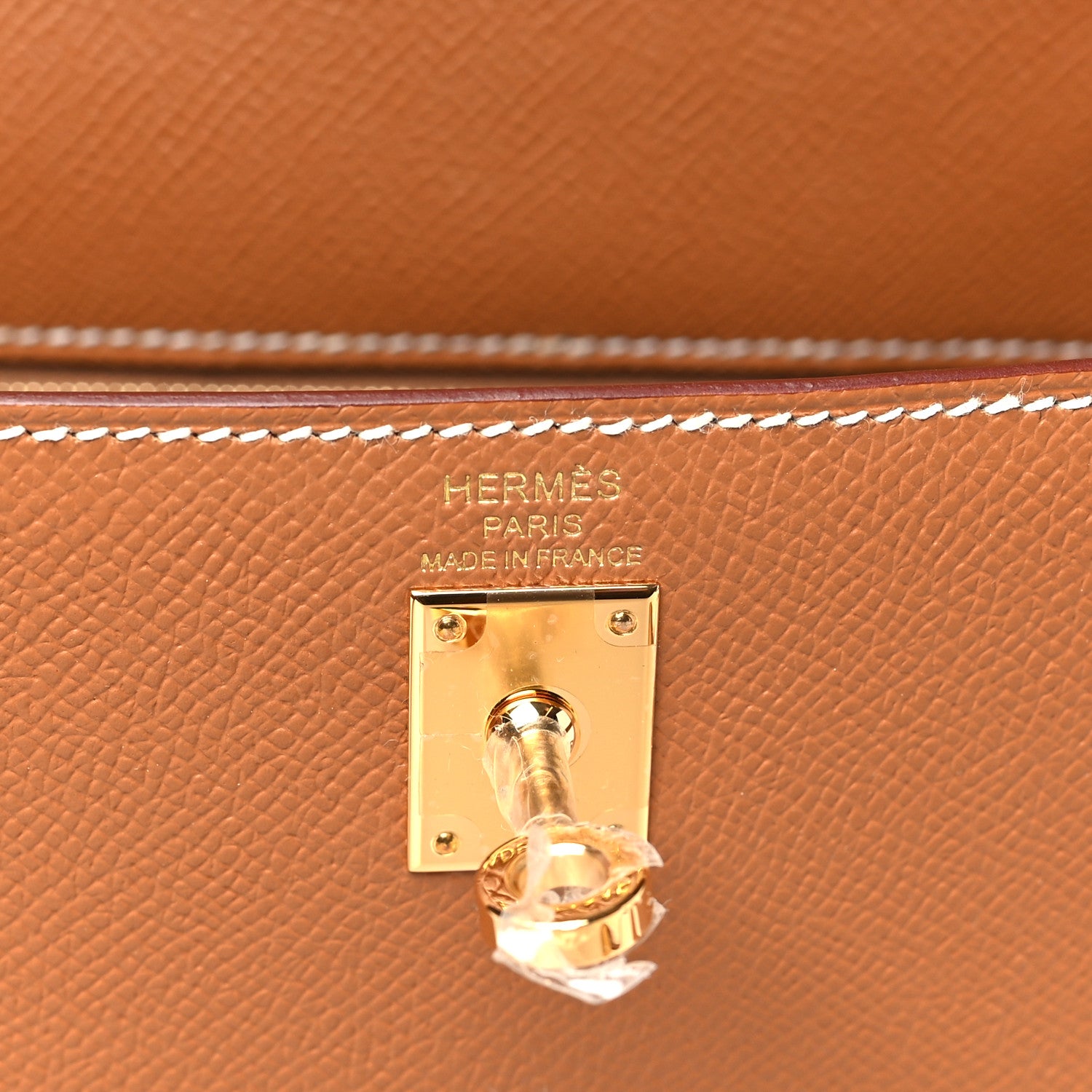 Hermes Epsom Kelly Sellier 25 Gold 6 of 10