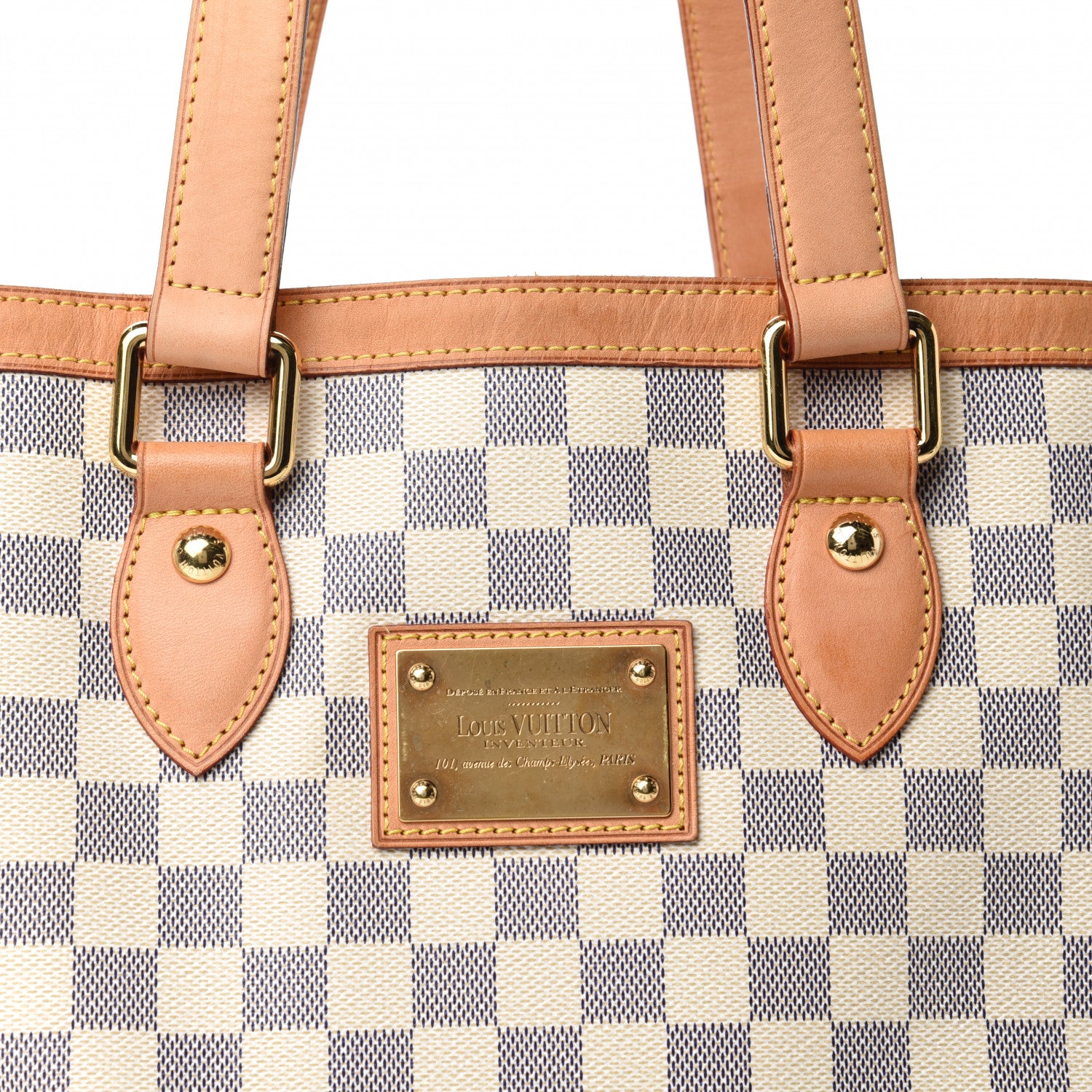 Louis Vuitton Damier Azur Hampstead PM 11 of 11
