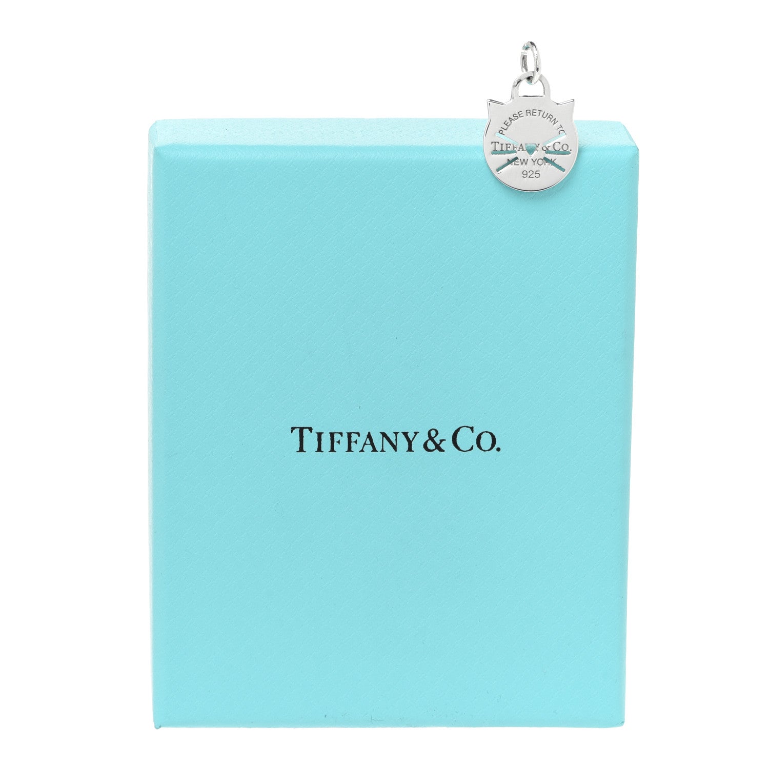 Tiffany Sterling Silver Return to Tiffany Cat Charm 3 of 3