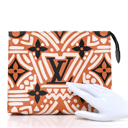 Louis Vuitton Monogram Giant Crafty Pochette Toiletry 26 Creme Caramel 2 of 7