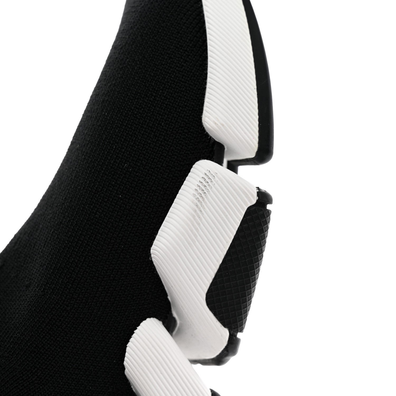 Balenciaga Technical 3D Recycled Knit Bi-Color Sole Womens Speed 2.0 Sneakers 35 Black White 12 of 13