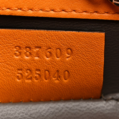 Gucci Shade Lux Calfskin Small Interlocking G Shoulder Bag Orange 7 of 10