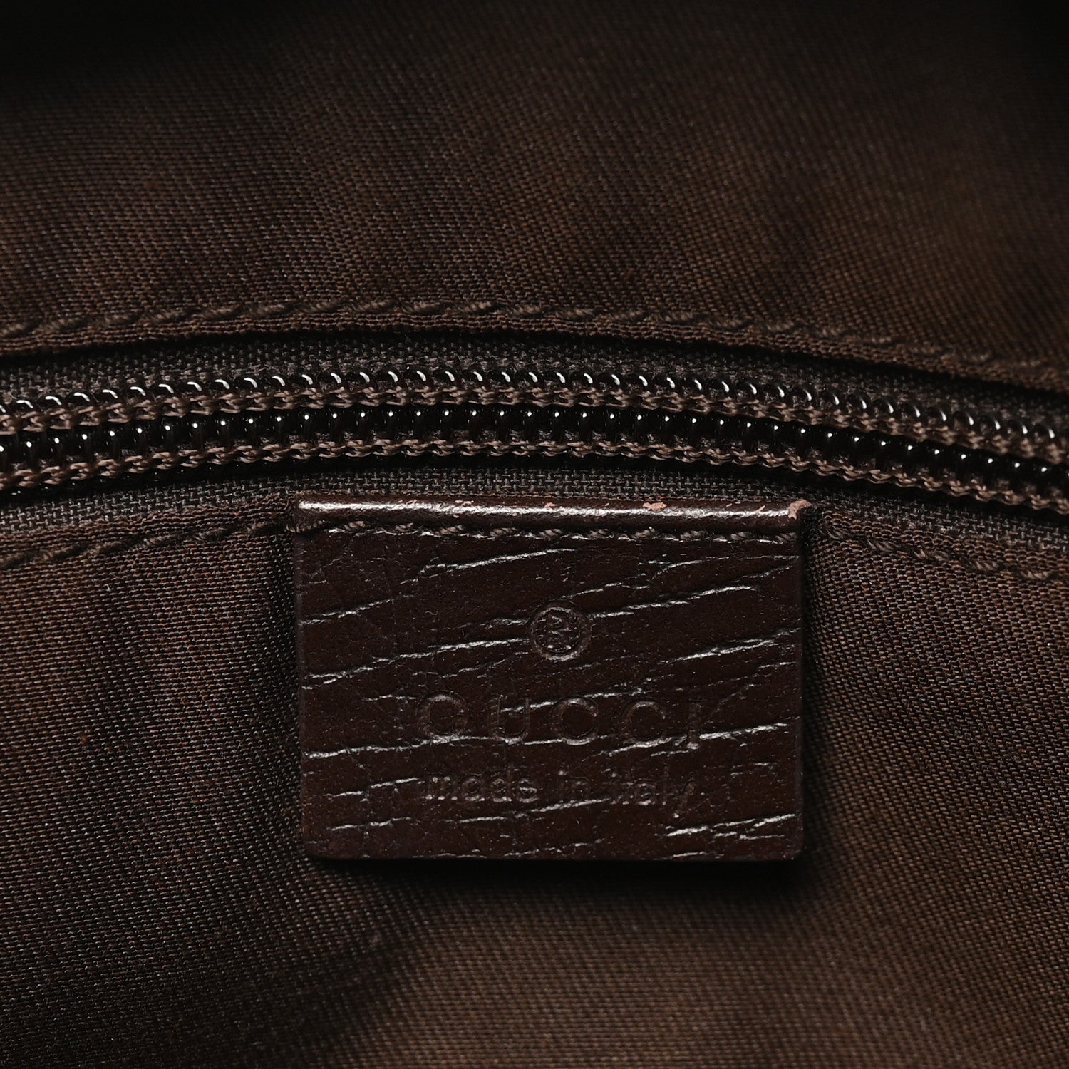 Gucci GG Plus Monogram Shoulder Bag Dark Brown 6 of 10