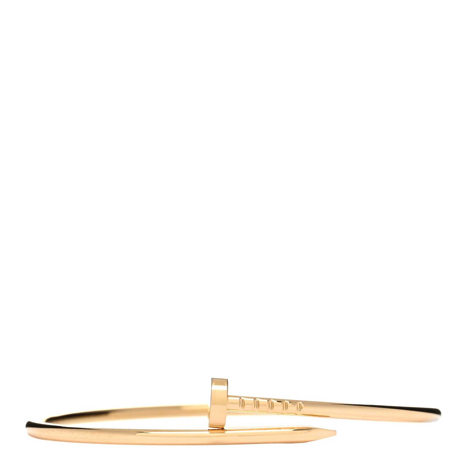 Cartier 18K Yellow Gold Small Juste Un Clou Bracelet 17 1 of 4