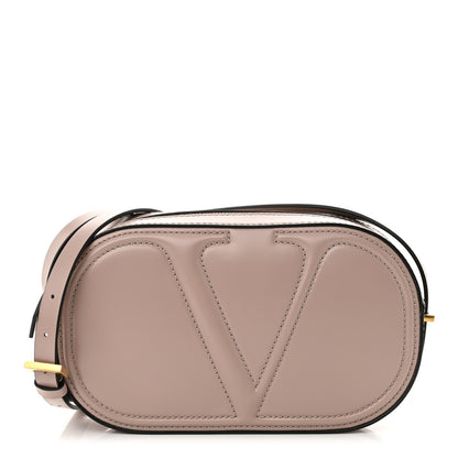 Valentino Garavani Calfskin VLogo Walk Crossbody Poudre 1 of 10