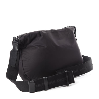 Christian Dior HOMME Nylon Saddle Messenger Bag Black 3 of 10