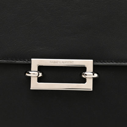Saint Laurent Fermoir Satchel Shoulder Bag Black 7 of 11