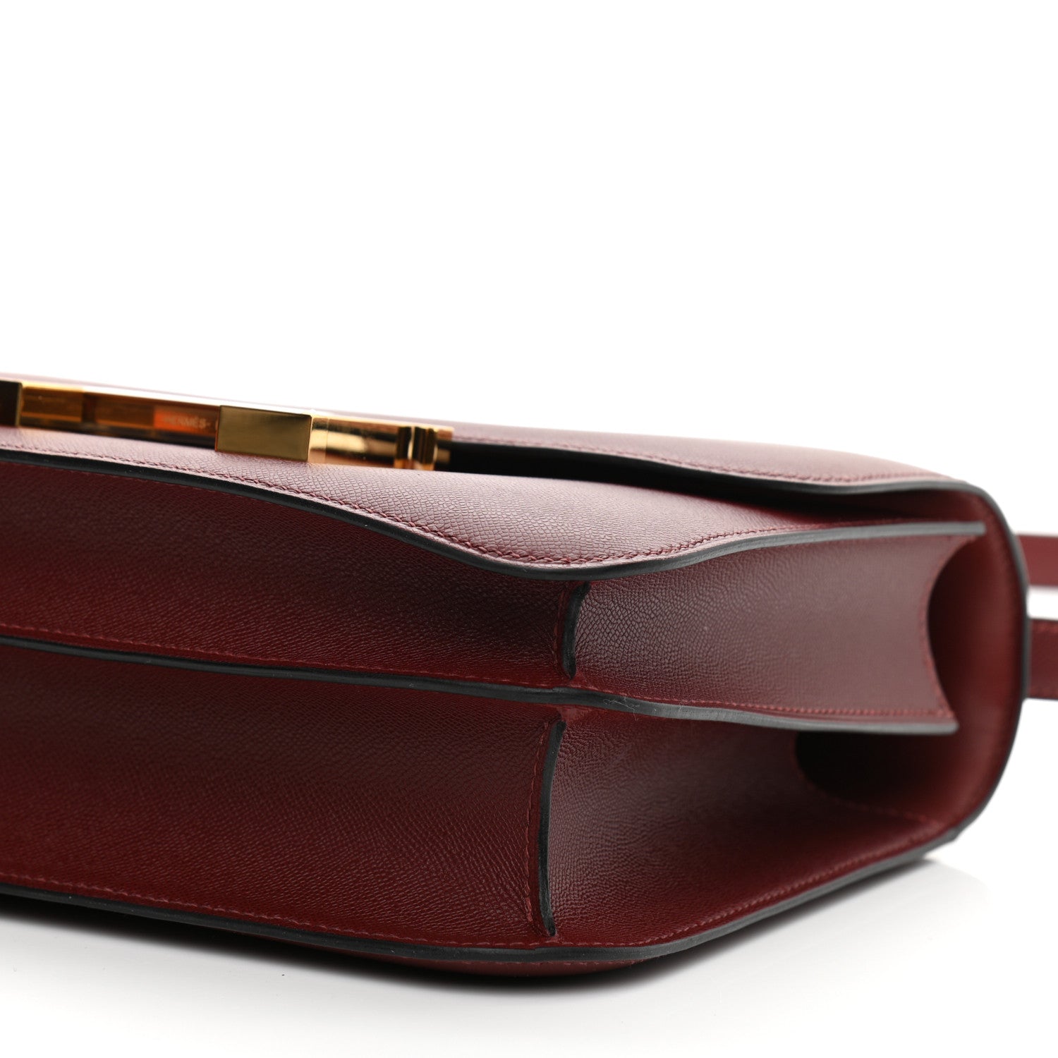Hermes Grained Monsieur Constance 24 Rouge H 10 of 11