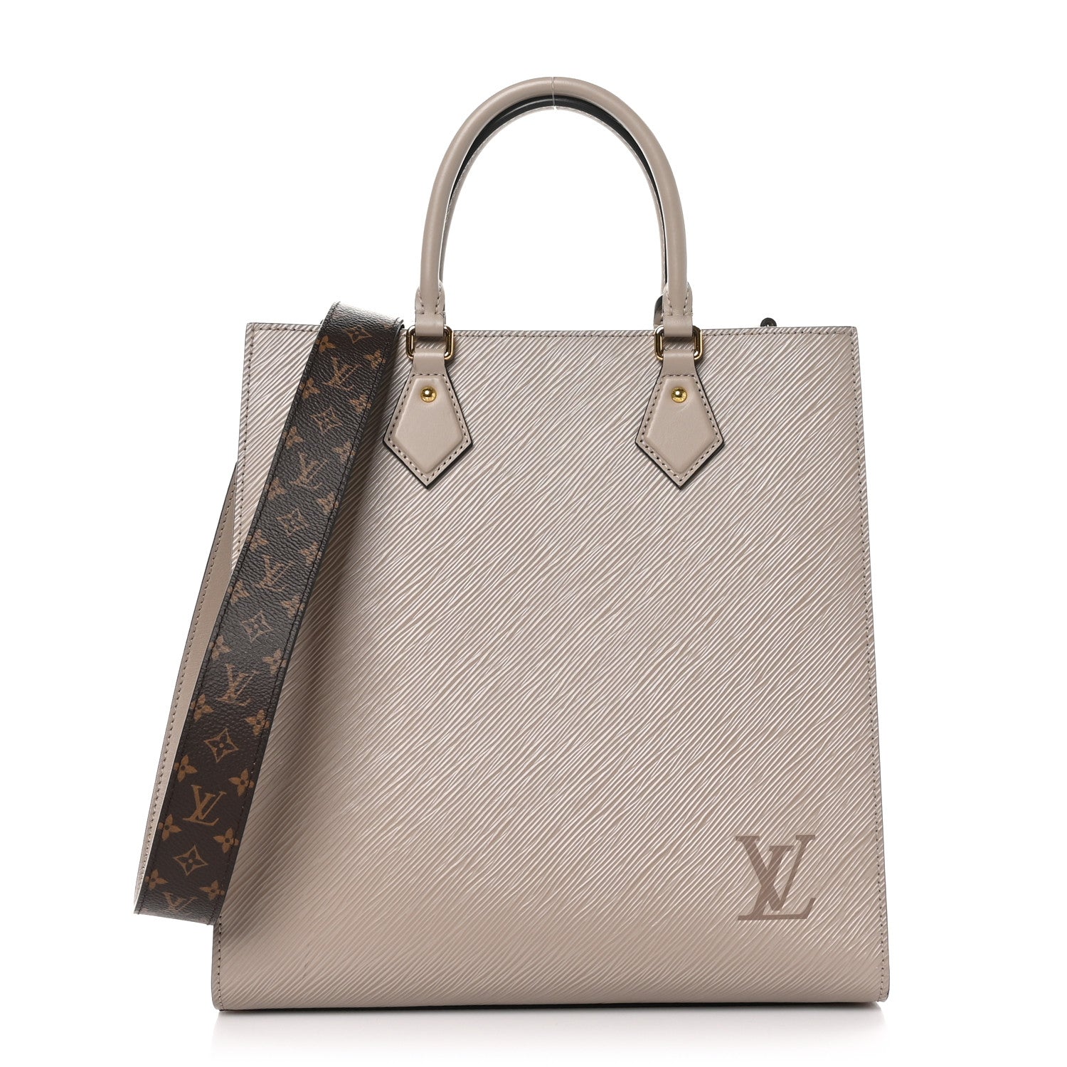Louis Vuitton Epi Sac Plat PM Galet 1 of 8