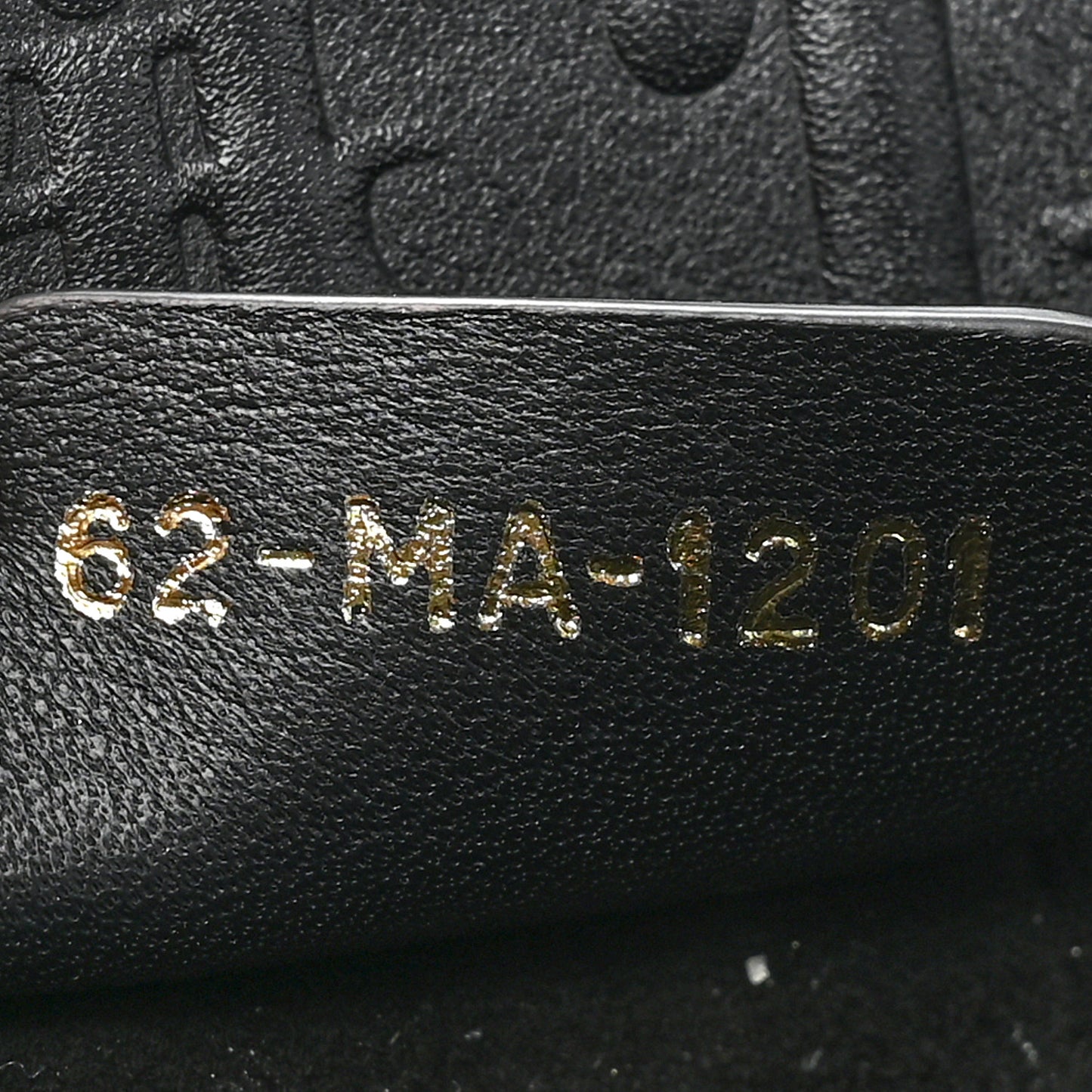 Oblique Calfskin Embossed Large Book Tote Black