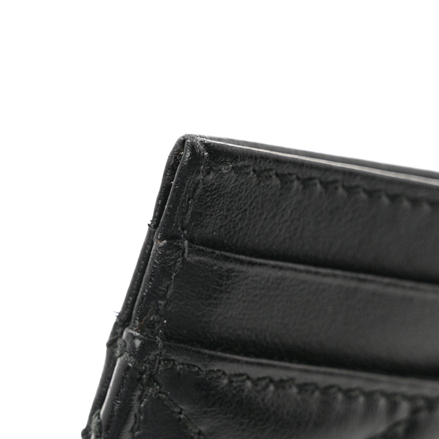 Gucci Calfskin Matelasse GG Marmont Card Holder Black 8 of 10