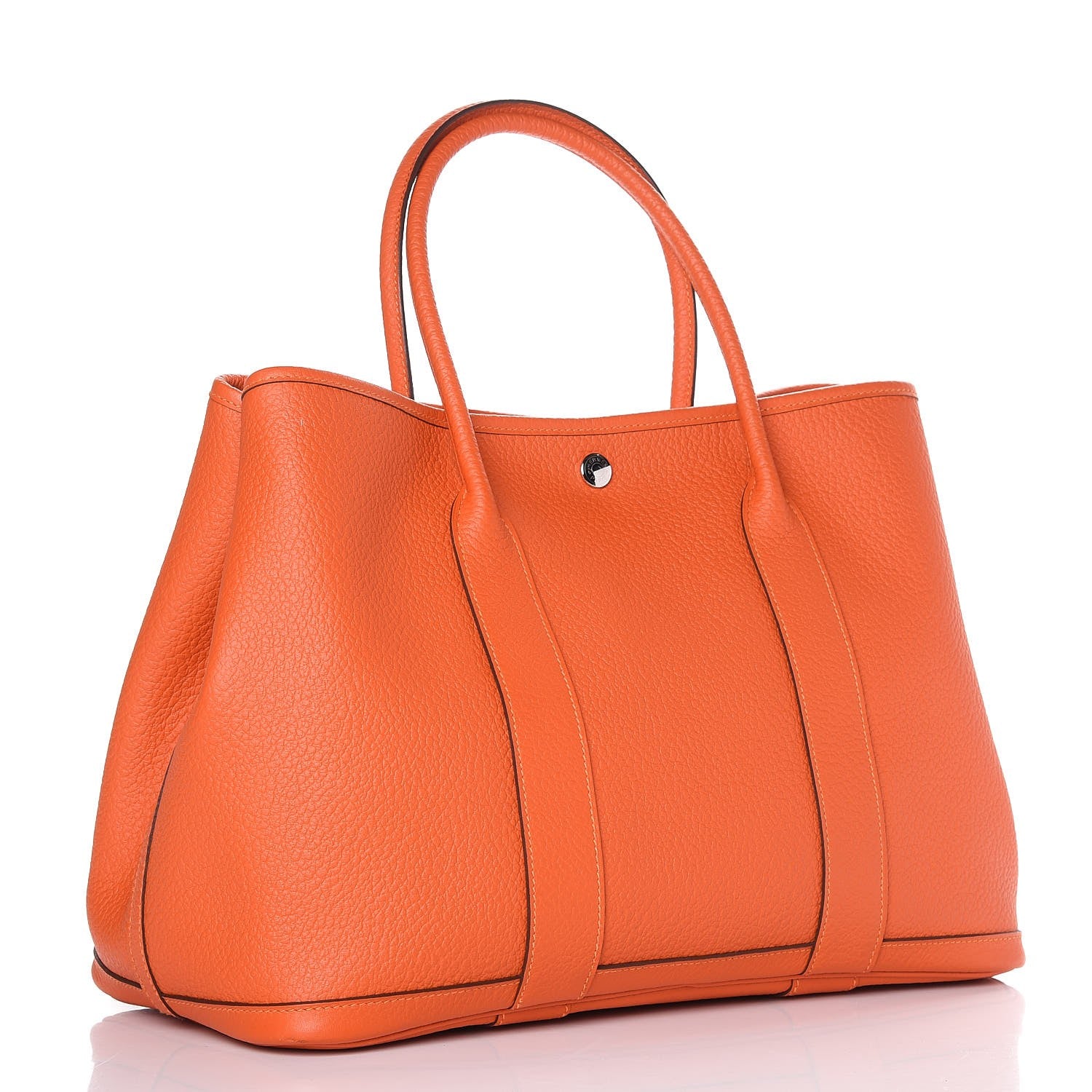 Hermes Vache Country Garden Party 36 MM Orange 3 of 6