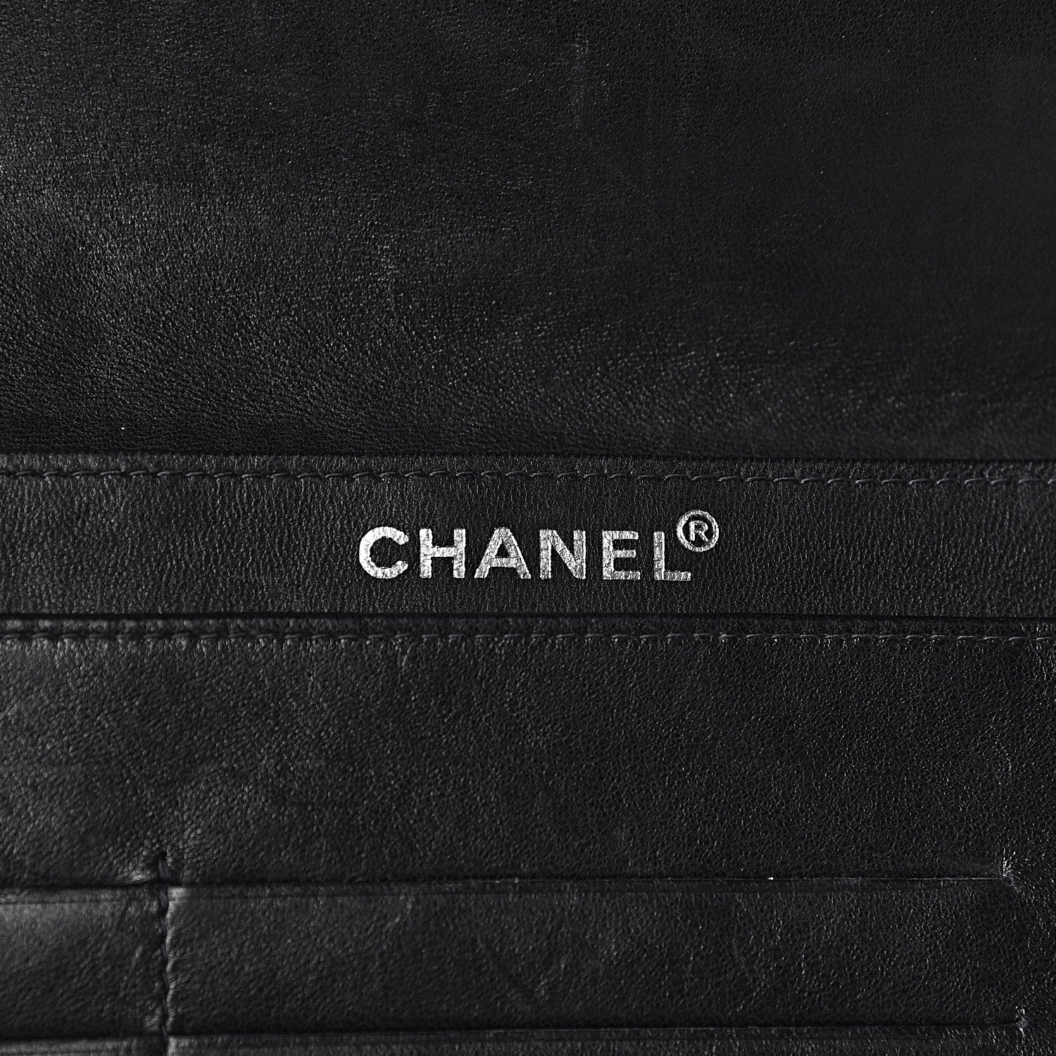 Chanel Patent Chocolate Bar Clutch Black 6 of 13