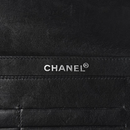 Chanel Patent Chocolate Bar Clutch Black 6 of 13